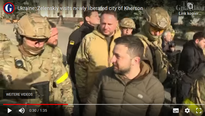 Kherson Ukraine Ukraina Zelensky